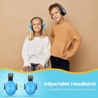 Procase PC-08361606 Kids Noise Cancelling Headphones, Blue