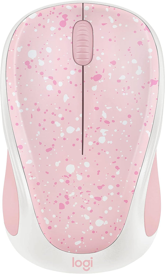 Logitech 910-006213 M317 Wireless Mouse Rose Splash