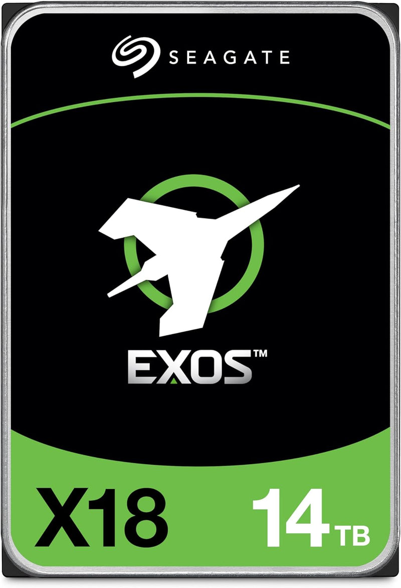 Seagate ST14000NM000J Exos X18 14TB 7200RPM SATA HDD — main product image