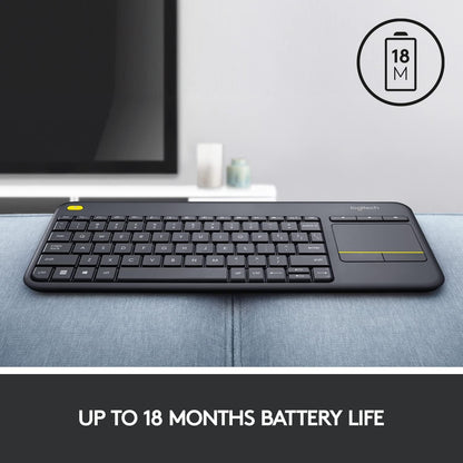 Logitech K400 Plus Wireless Touch Keyboard with Touchpad
