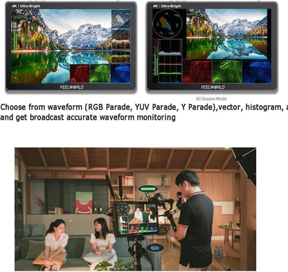 FEELWORLD LUT11 10.1" 2000nit Touch Screen Monitor