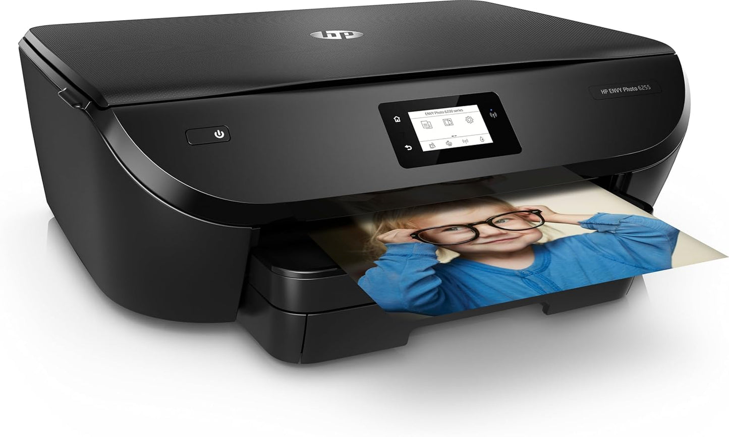 HP Envy Photo 6255 Wireless All-in-One Color Printer - Alexa Compatible