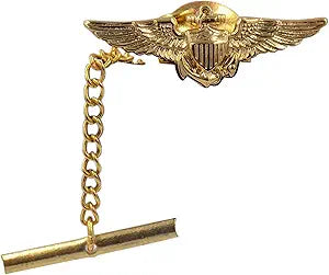 Vanguard US Navy Aviator Tie Tac - Gold Emblem