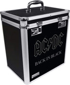 Vaultz VZ03922 Vinyl Record Storage Box - AC/DC Design