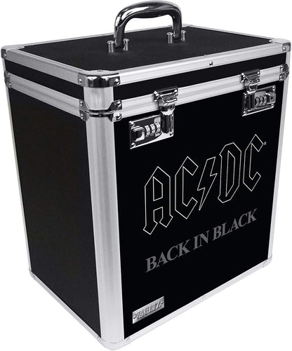 Vaultz VZ03922 Vinyl Record Storage Box - AC/DC Design