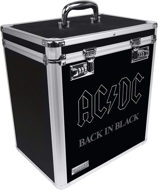 Vaultz VZ03922 Vinyl Record Storage Box - AC/DC Design