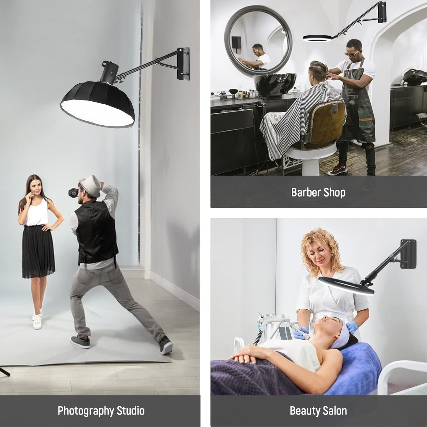 Neewer WB-1250-1 Wall Mounting Triangle Boom Arm