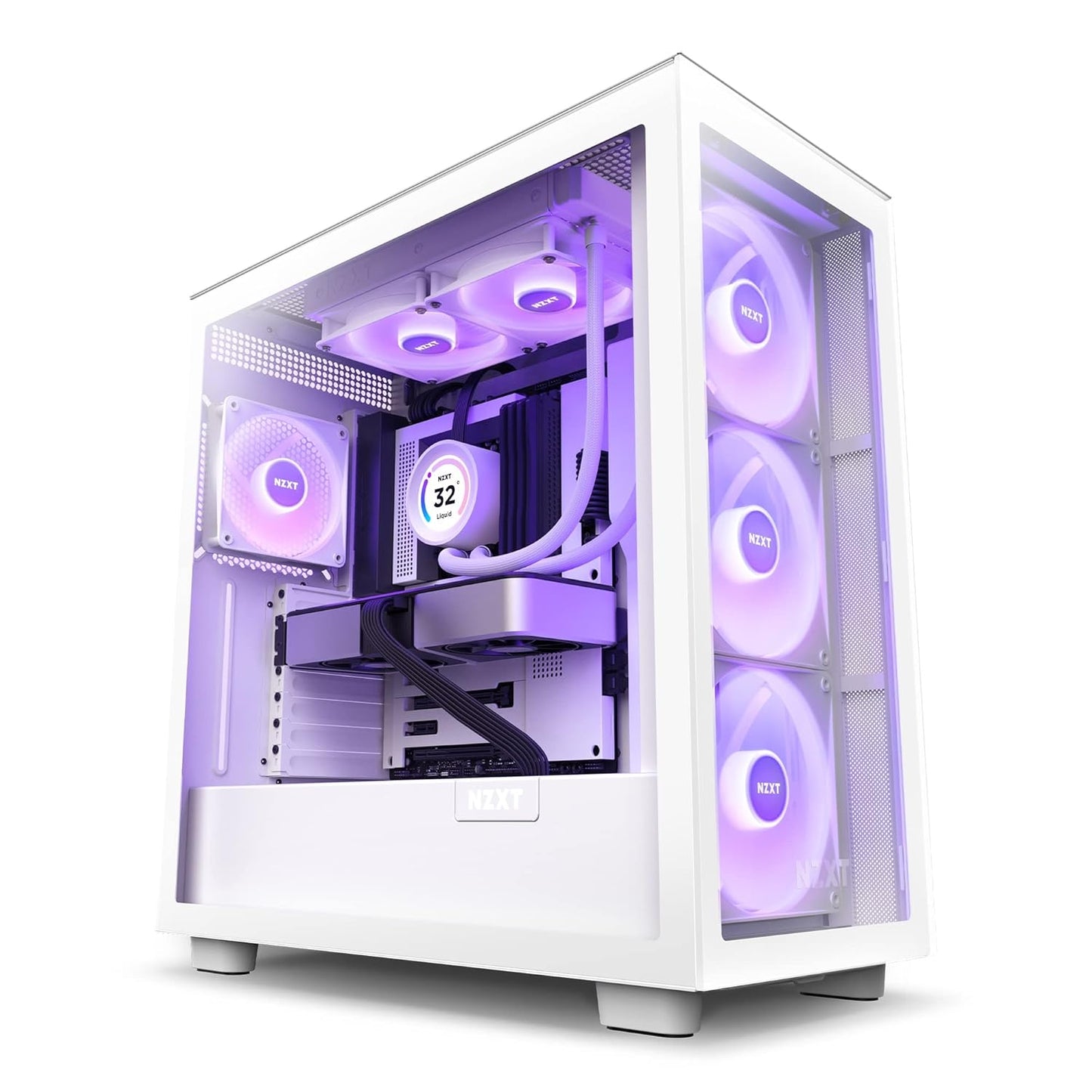 NZXT RL-KR24E-W1 Kraken Elite 240 RGB AIO CPU Cooler White