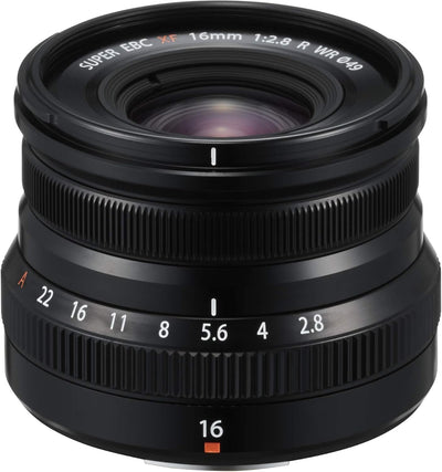 Fujifilm 16611667 XF16MMF2.8 R WR B 16mm f/2.8 Lens