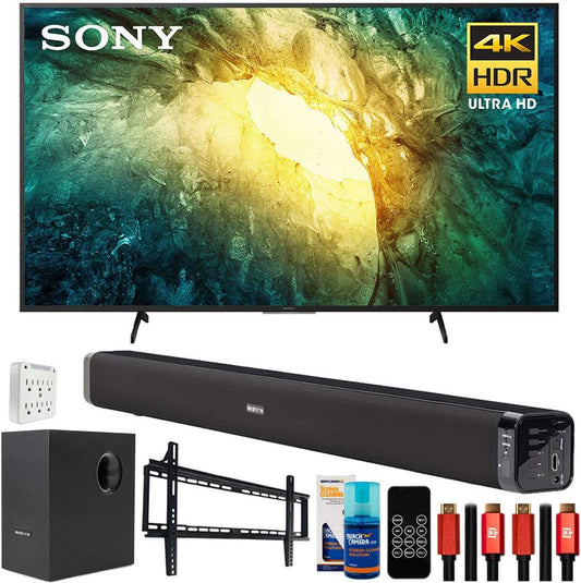 Sony E10SNKD65X750H 65" 4K UHD Smart TV Bundle
