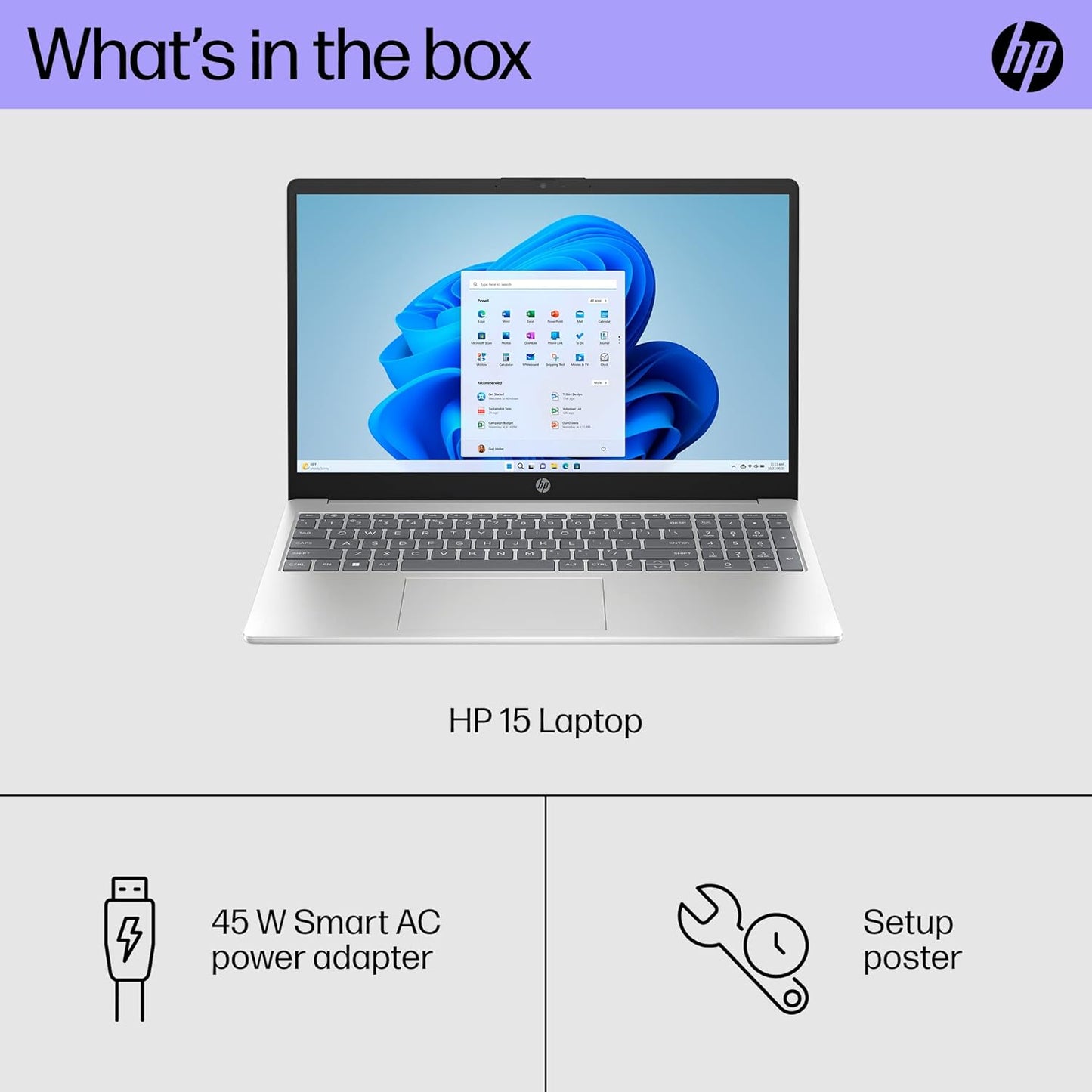 HP 15-fd0099nr 15.6 inch i7 Laptop Windows 11