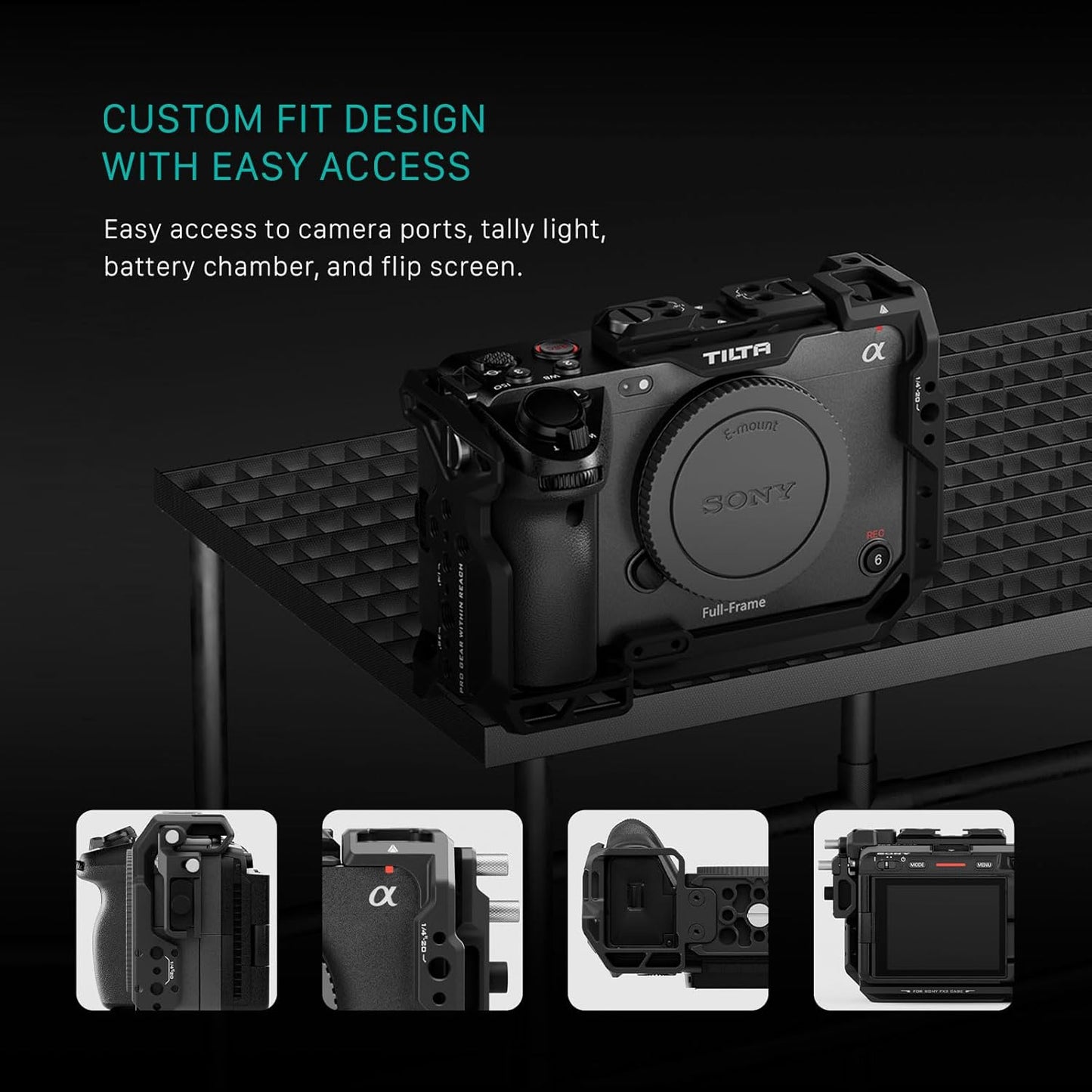 Tilta TA-T16-C Sony FX3/FX30 V2 Camera Cage Pro Kit