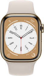 Apple MNV93LL/A-cr Watch Series 8 - Gold Cellular 41MM Renewed