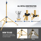 Neewer 10ft Photo Studio Backdrop Support System - Gold