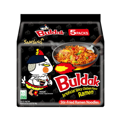 Samyang Buldak Spicy Chicken Ramen Noodles - 5 Pack