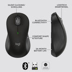 Logitech 910-007238 Signature M550L Wireless Mouse - Black