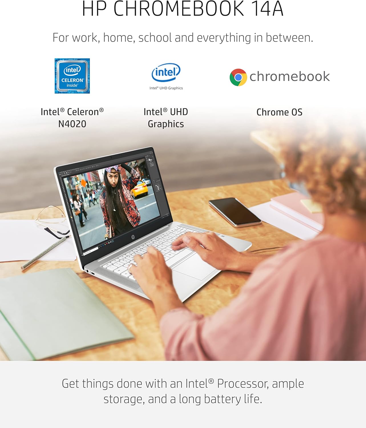 HP 14a-na0170nr Chromebook 14" FHD Laptop