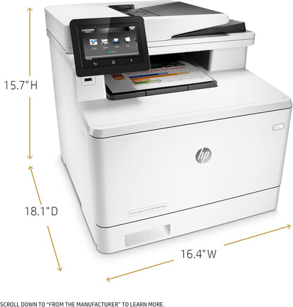 HP M477fnw LaserJet Pro Wireless Color Multifunction Printer