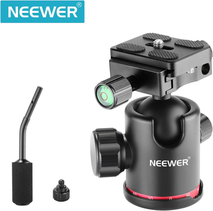 Neewer Heavy Duty Camera Tripod Ball Head with Quick Shoe