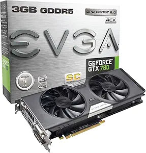 EVGA GeForce GTX780 03G-P4-2784-KR SuperClocked ACX 3GB — main product image