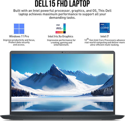 Dell Inspiron 15 3000 Laptop i7 64GB 1.5TB SSD Win11 Pro