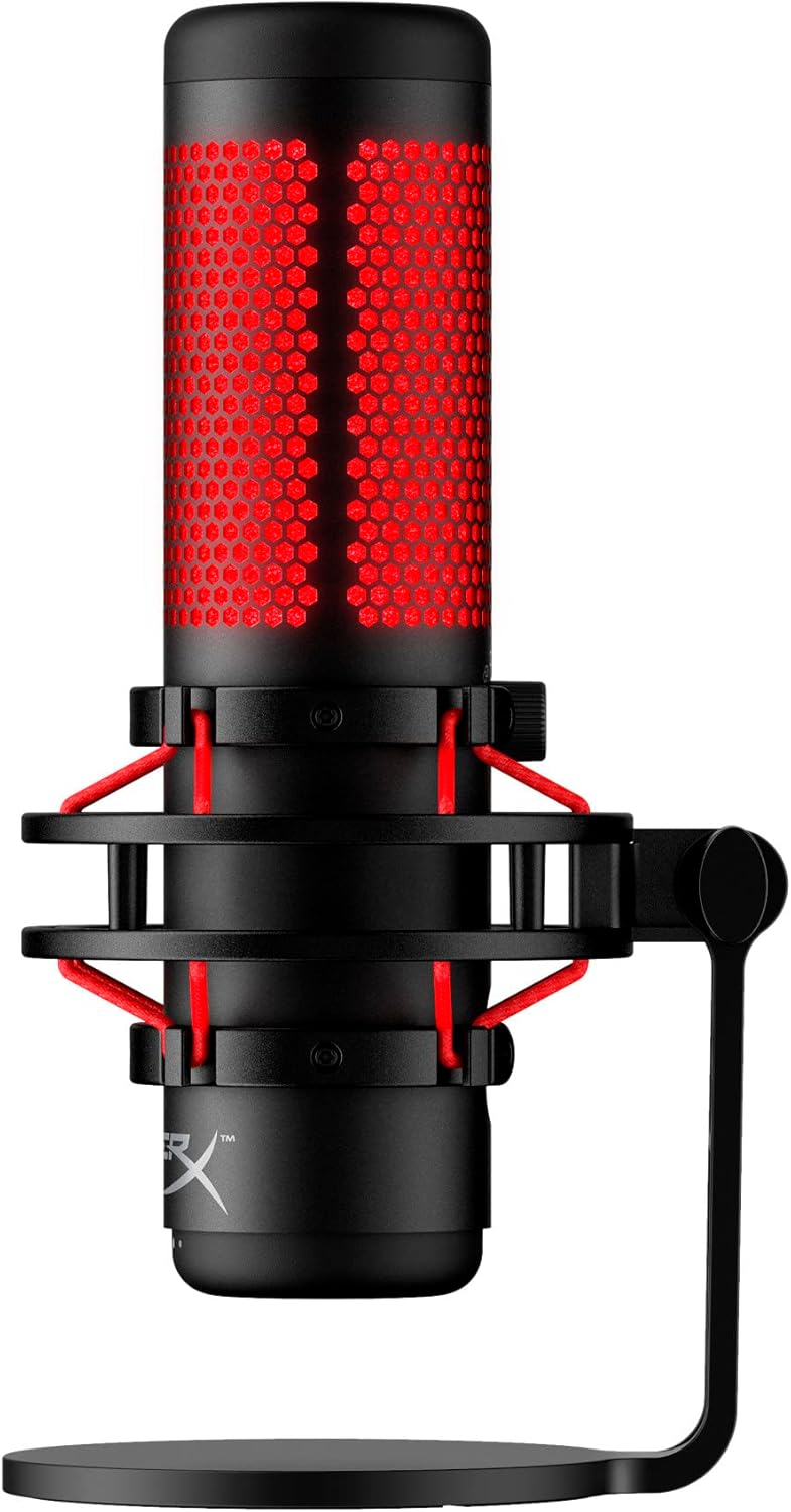HP 4P5P6AA HyperX QuadCast Rouge Microphone