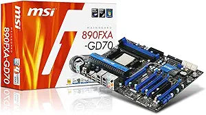 MSI 890FXA-GD70 AM3 AMD 890FX Motherboard