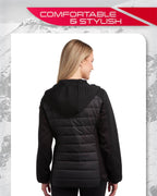 Spyder L SPYDER MIX FLC JKT Women's Mixed Fleece Jacket