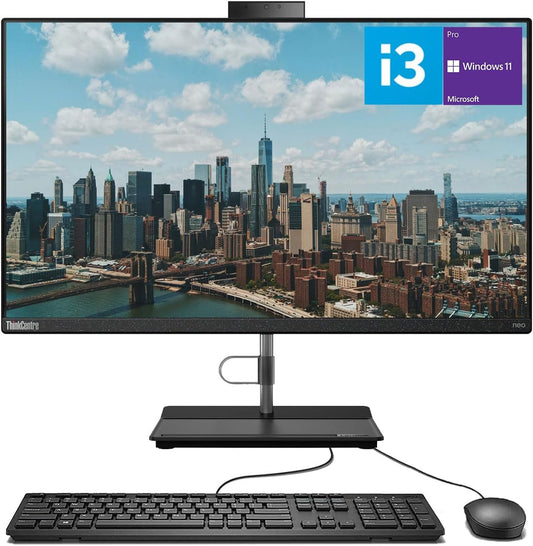 Lenovo Core i3 ThinkCentre 30a - 23.8" AIO, 16GB, 1TB SSD, WiFi 6