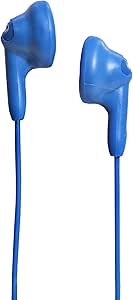 Magnavox MHP4820BL Blue Gummy Comfort Stereo Earbuds — main product image