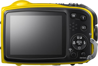 Fujifilm F FX-XP70Y Yellow Waterproof Compact Digital Camera