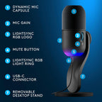 Logitech 988-000567 Yeti GX RGB Dynamic Gaming Microphone