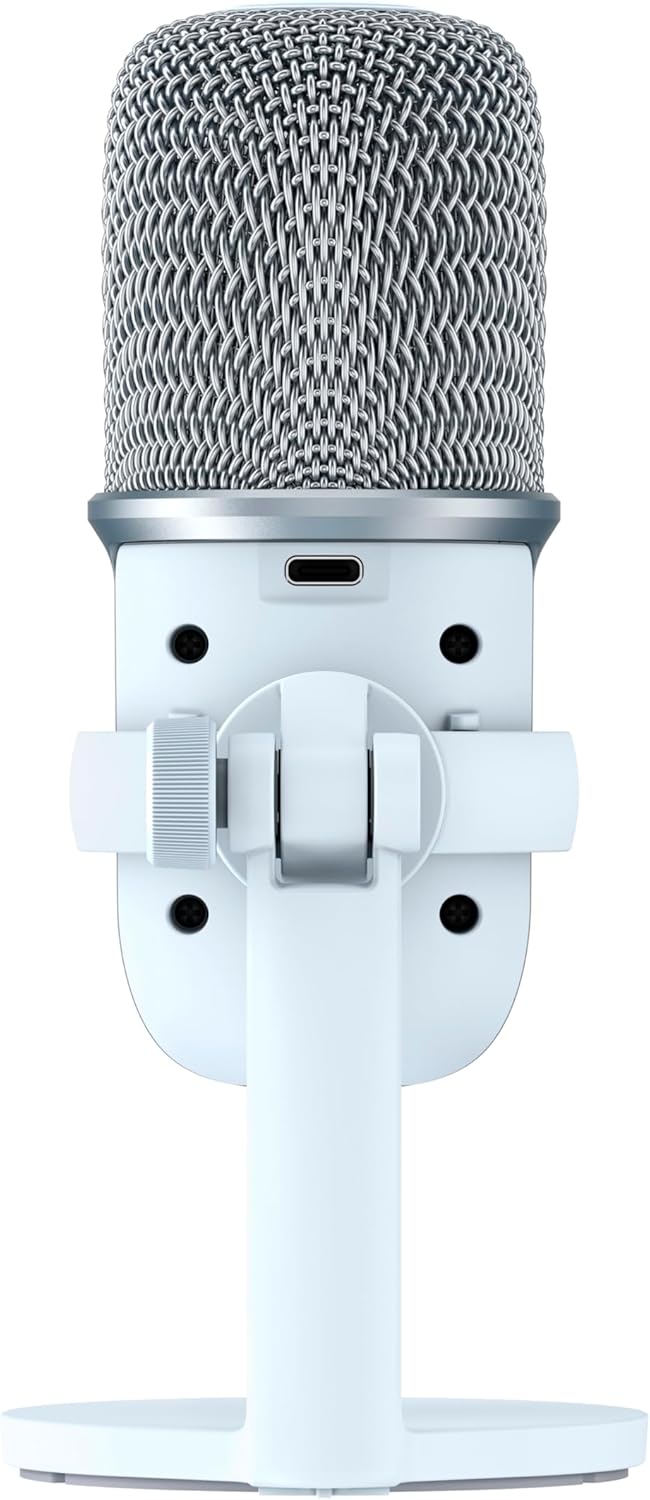 HyperX 519T2AA SoloCast USB Condenser Gaming Microphone - White
