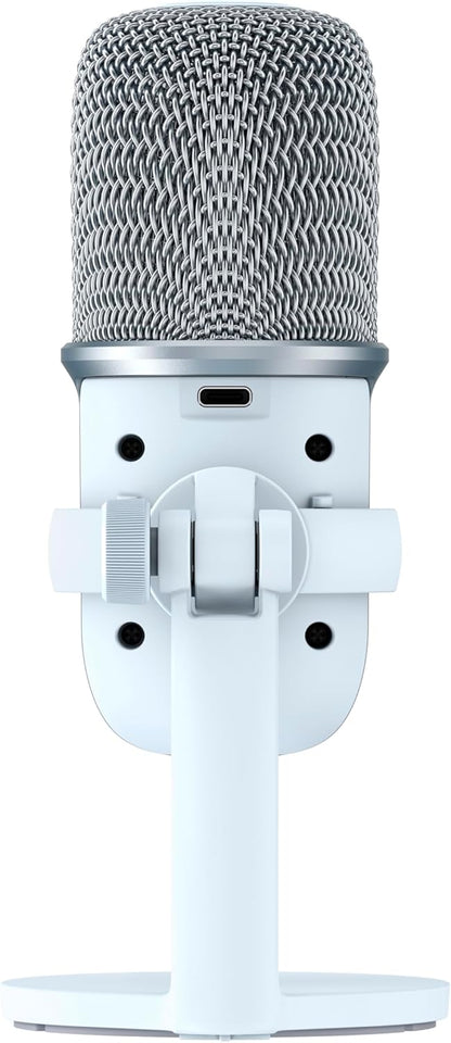 HyperX 519T2AA SoloCast USB Condenser Gaming Microphone - White