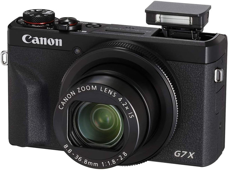 Canon 3638C001 PowerShot G7 X Mark III Camera: 4K, Black — main product image