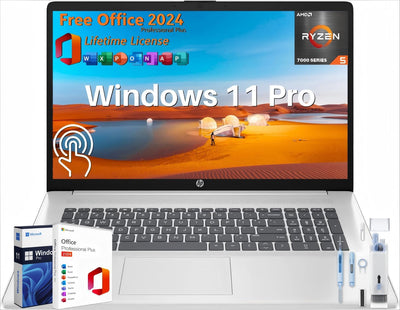 HP 17.3" Touchscreen Laptop, 64GB RAM, 2TB SSD, Office 2024
