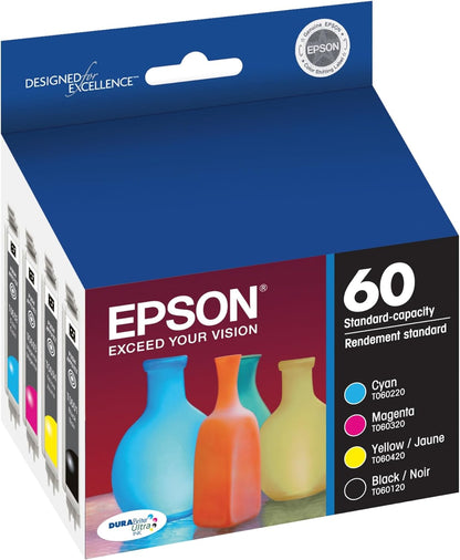 Epson T060120-BCS DURABrite Standard Capacity Ink Combo Pack