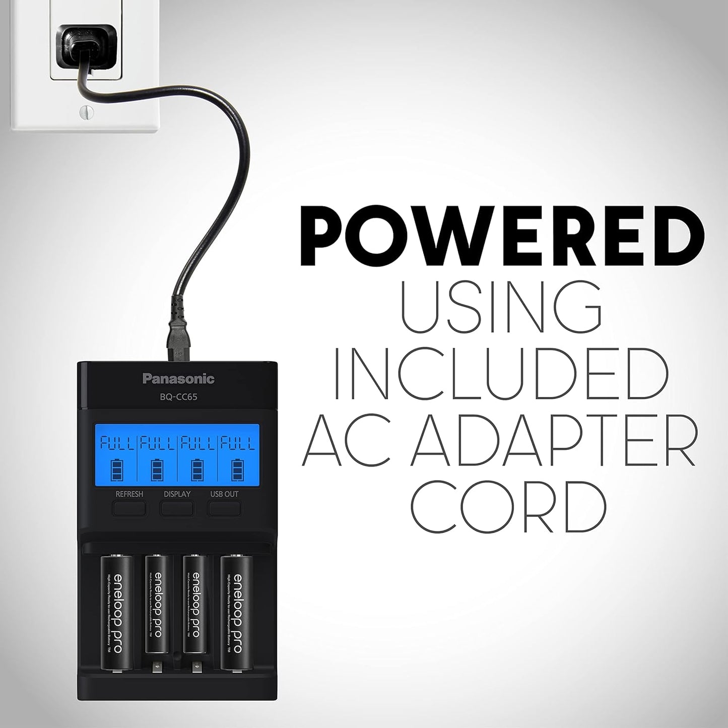 Panasonic BQ-CC65 Eneloop Pro Quick Charger