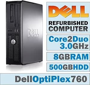 Dell OptiPlex 760 E8400 Desktop 8GB 500GB HDD (No OS)