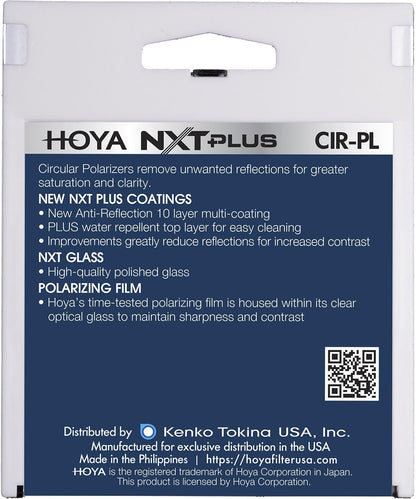 Hoya NXT Plus CRPL 77MM Circular Polarizing Filter