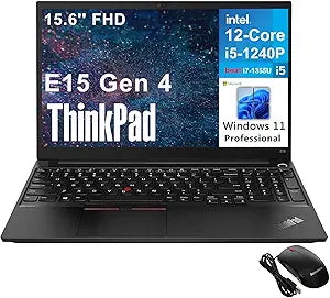 Lenovo E15 Gen 4 ThinkPad 15.6" FHD Business Laptop