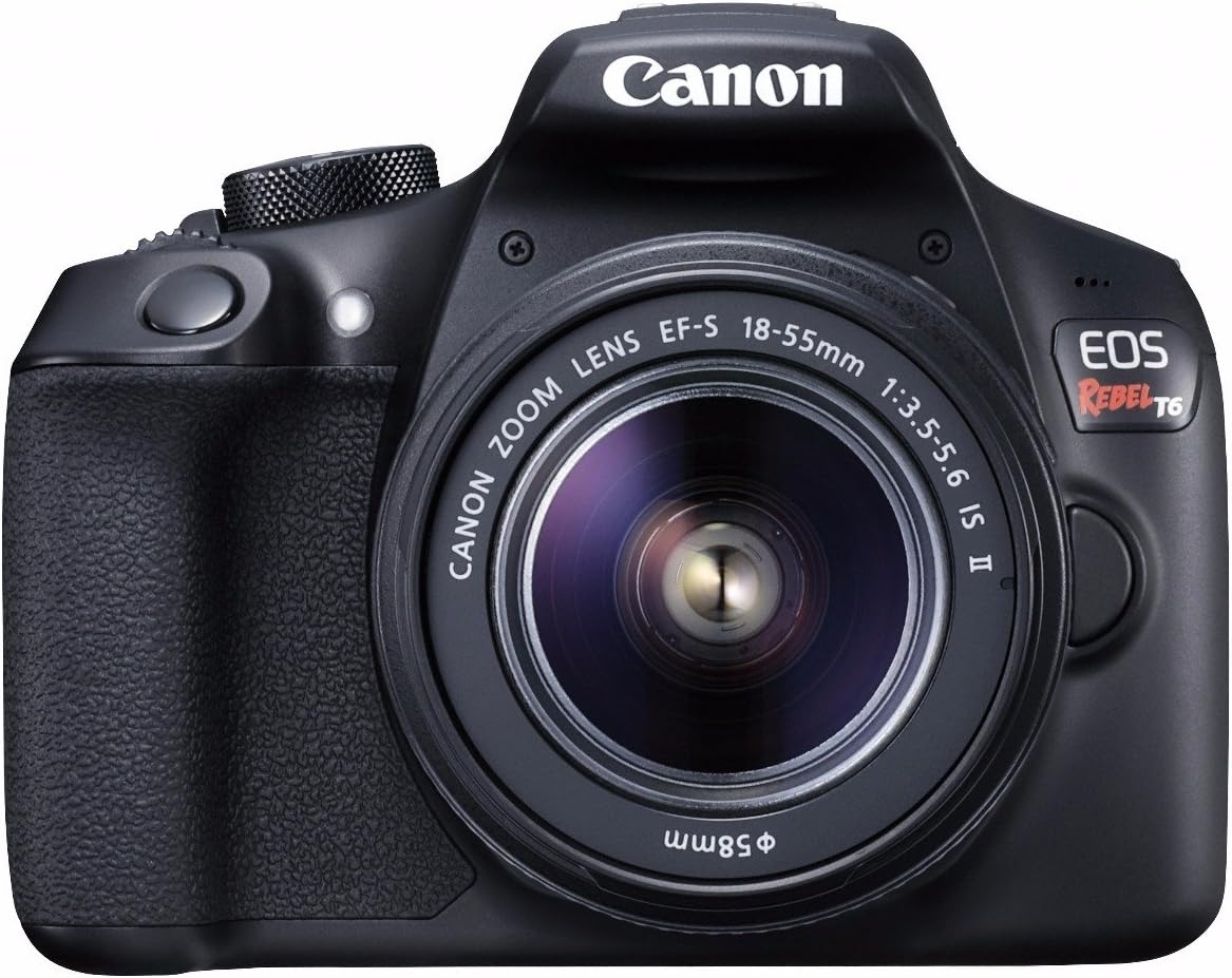 Canon 1159C003 EOS Rebel T6 DSLR Bundle