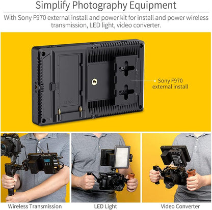 FEELWORLD F7 PRO 7" Touch Screen DSLR Camera Monitor