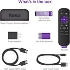 Roku Premiere 3920R 4K/HDR Streaming Media Player