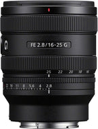 Sony SEL1625G FE 16-25mm F2.8 G Lens Bundle