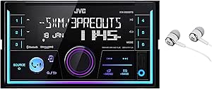 JVC KW-SX83BTS 2-Din Media Receiver with Bluetooth