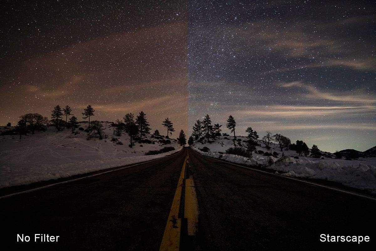 Hoya RA54 Red Enhancer 82mm Filter Starscape