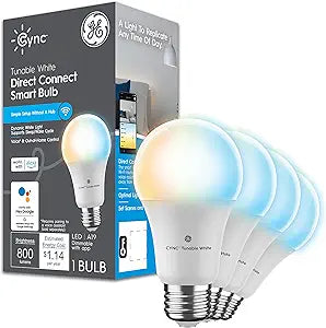 GE CLEDA199SD1/BSS1P CYNC Smart LED Bulb 4-Pack