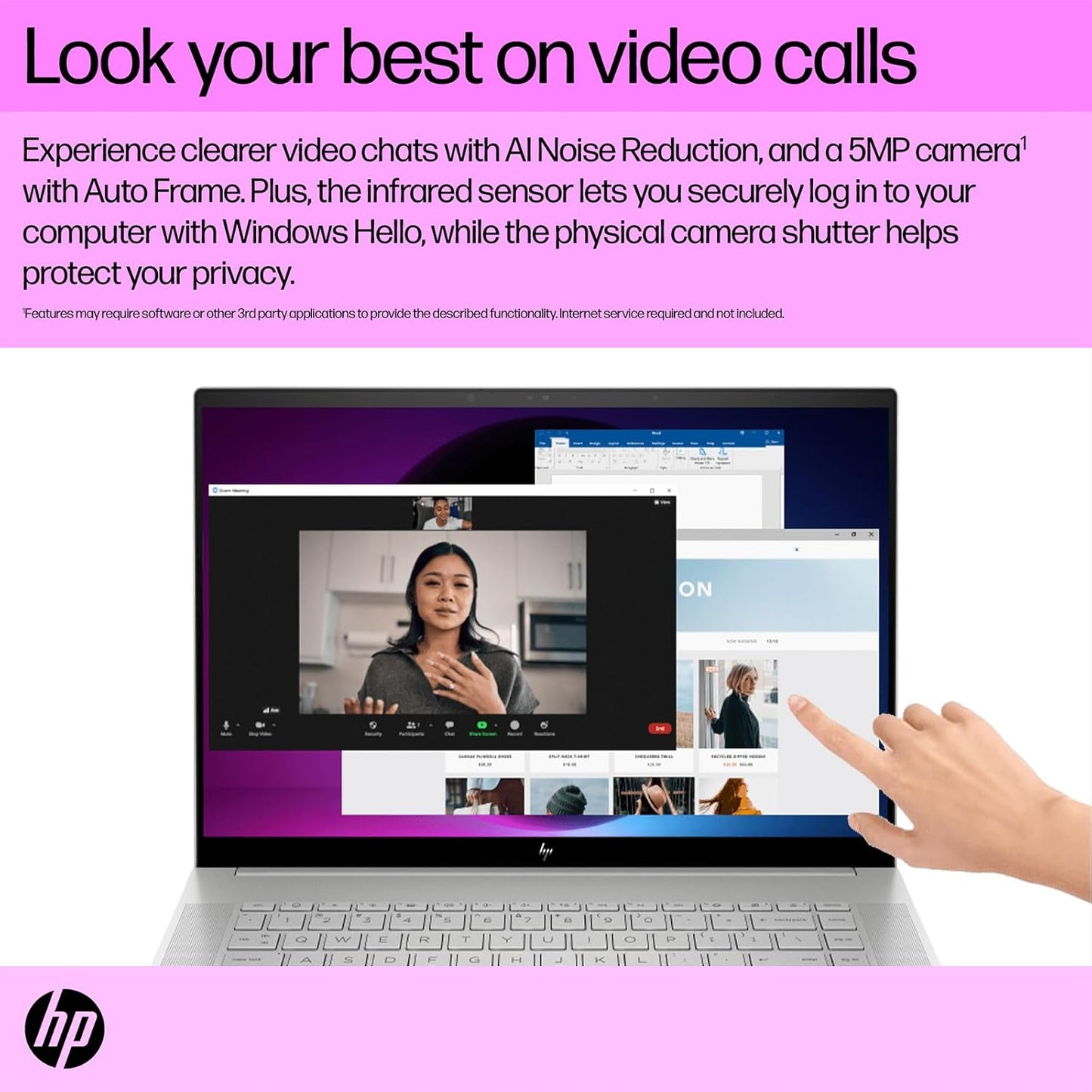 HP HP Envy 16" 2.5K Touch Laptop - i9-13900H, RTX 4060, 32GB, 1TB