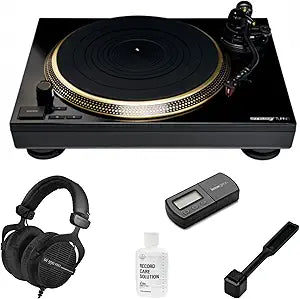 Reloop Turn 5 Turntable System Bundle - Headphones & Scale